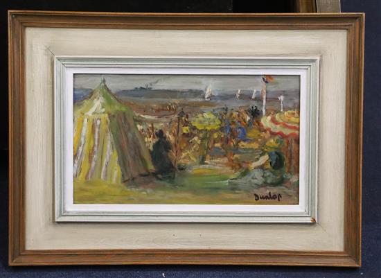 § Ronald Ossory Dunlop RA (1894-1973) Summer regatta 7.25 x 11.75in.